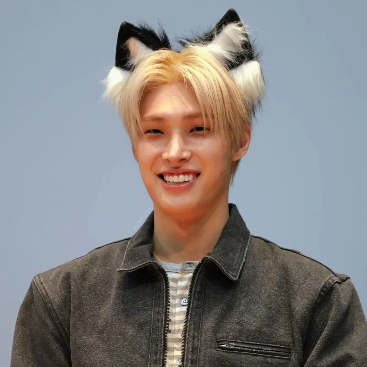 A moment captured by Mingi (ATEEZ)'s fan