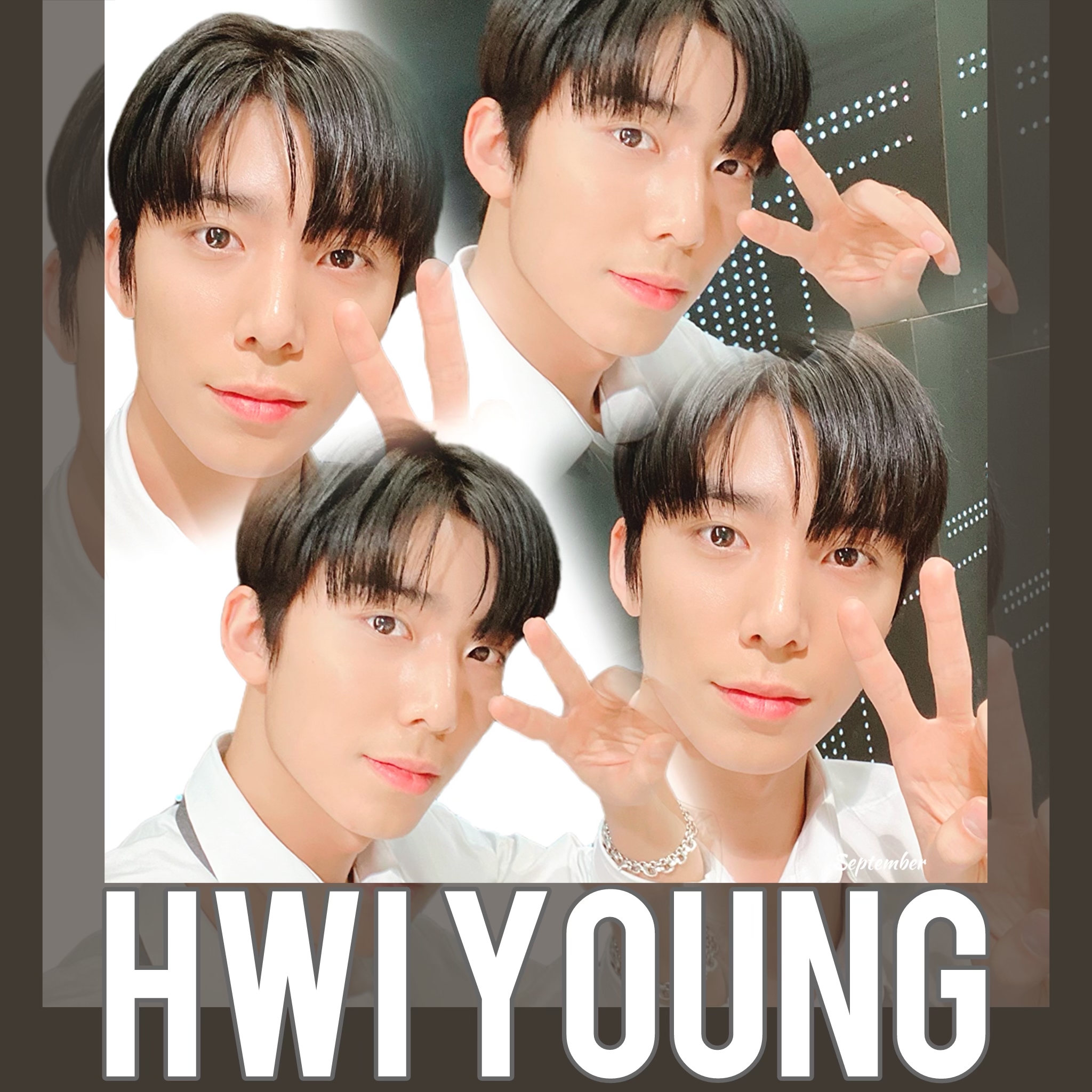 A moment captured by Hwiyoung (SF9)'s fan