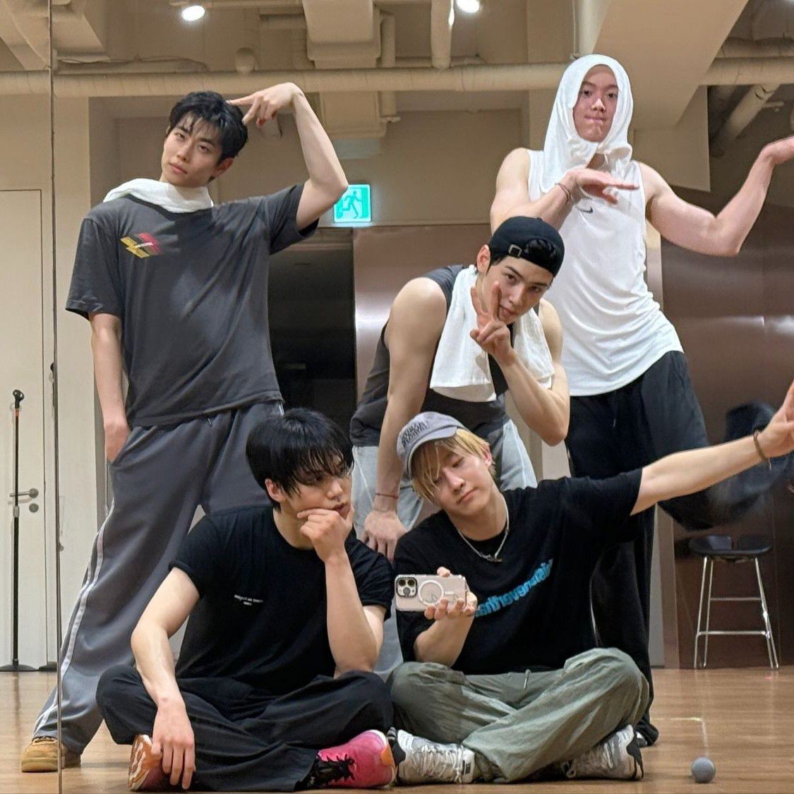 A moment captured by ASTRO's fan