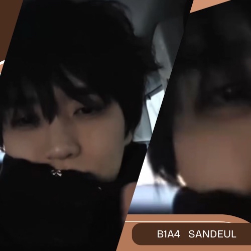 Recent activity shot of Sandeul (B1A4)