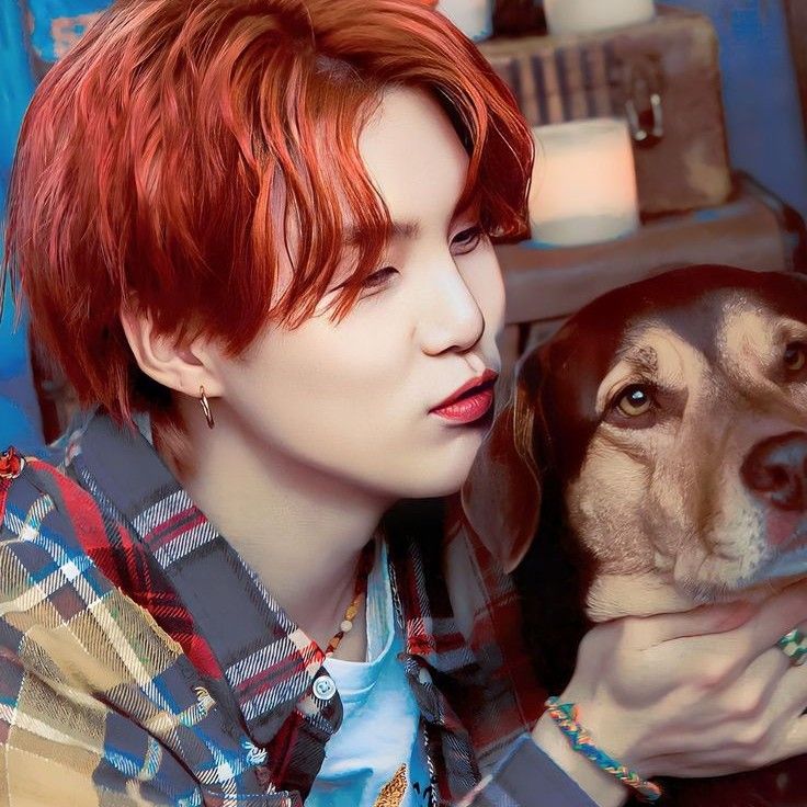 SUGA (BTS)の舞台裏ショット