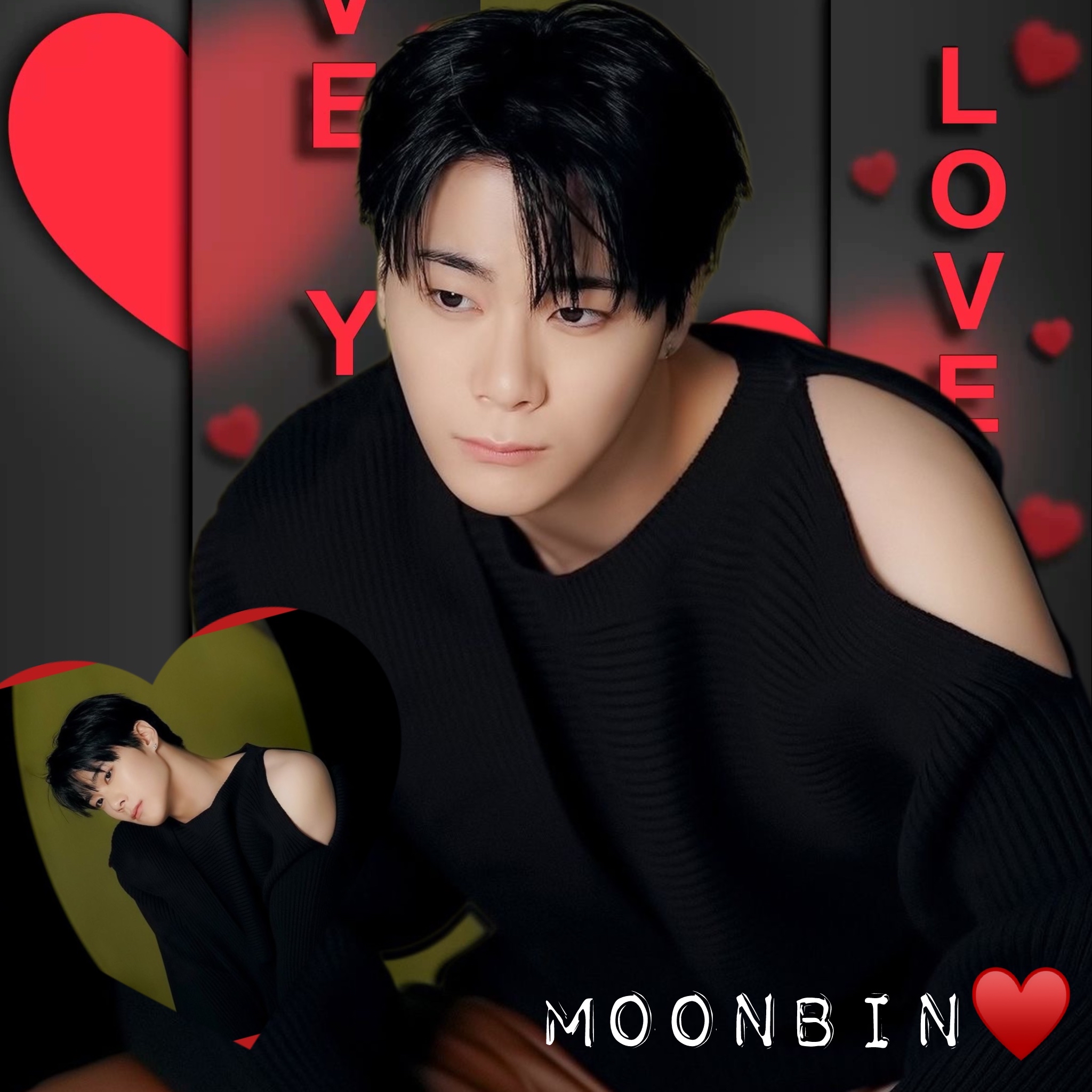 Recent activity shot of Moonbin (ASTRO)