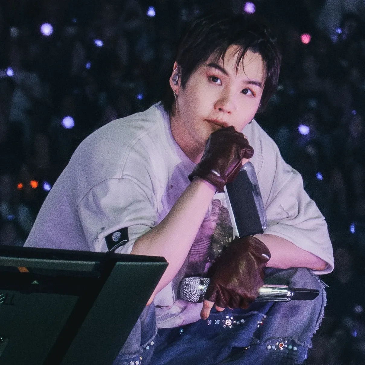 Momen yang diabadikan oleh penggemar SUGA (BTS)