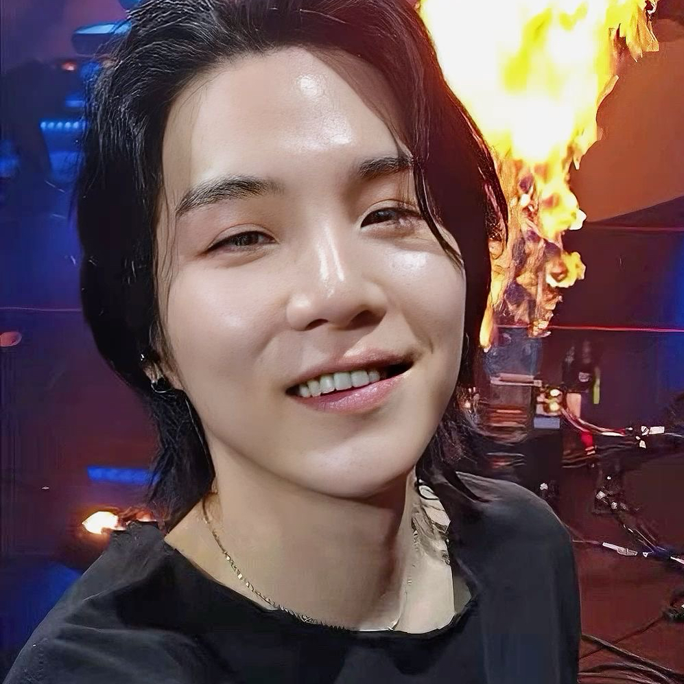 SUGA (防彈少年團)粉絲拍下的瞬間