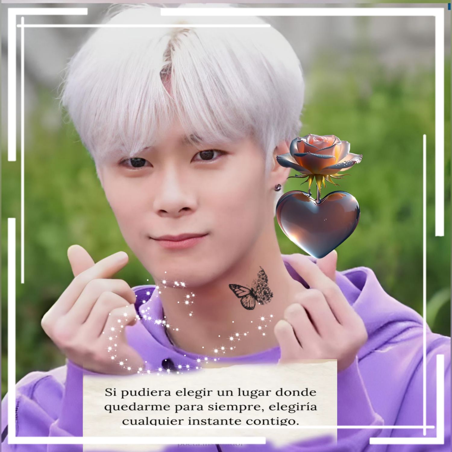 Recent activity shot of Moonbin (ASTRO)