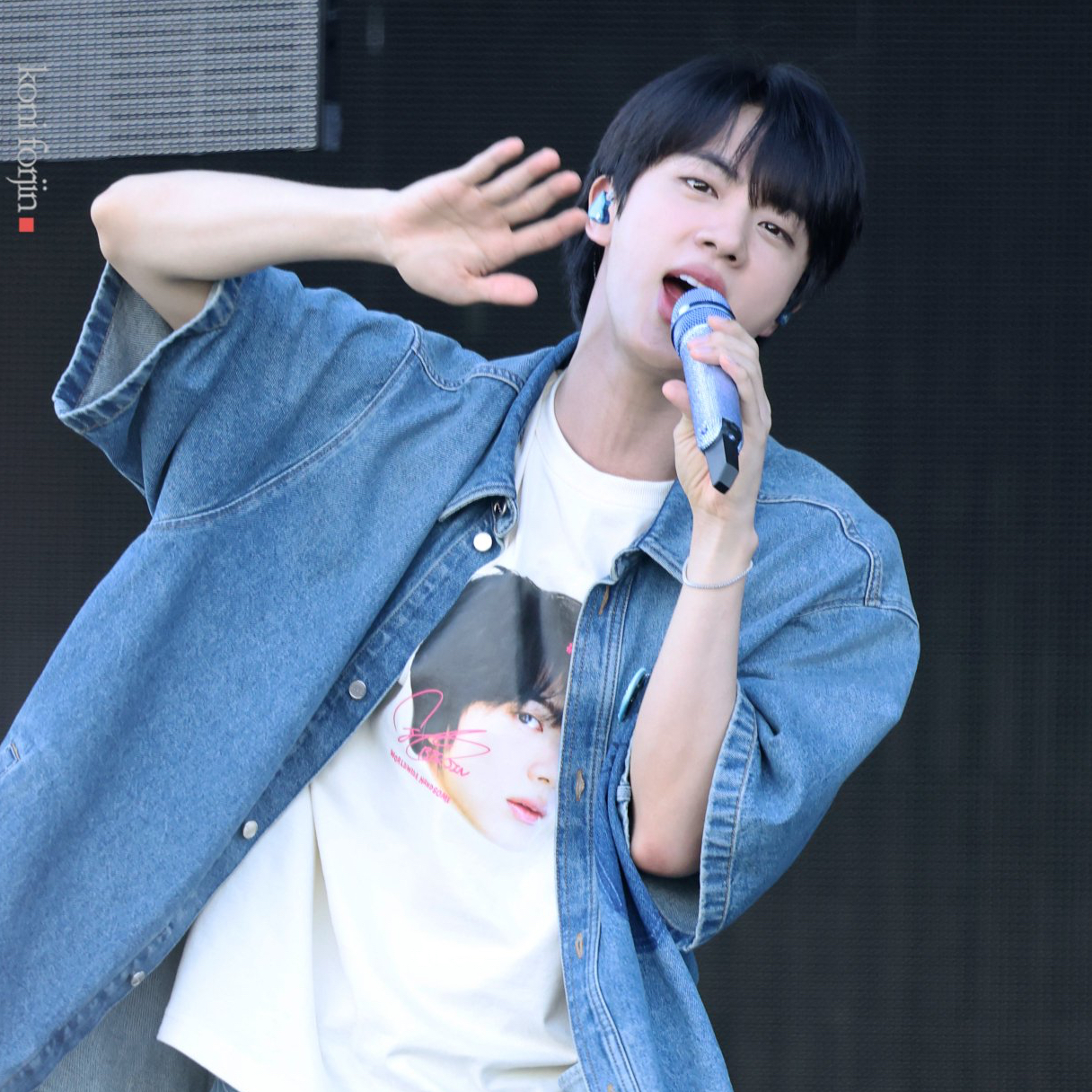 진 (방탄소년단) 팬이 찍은 순간