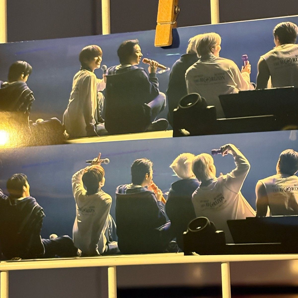 A moment captured by ONF's fan