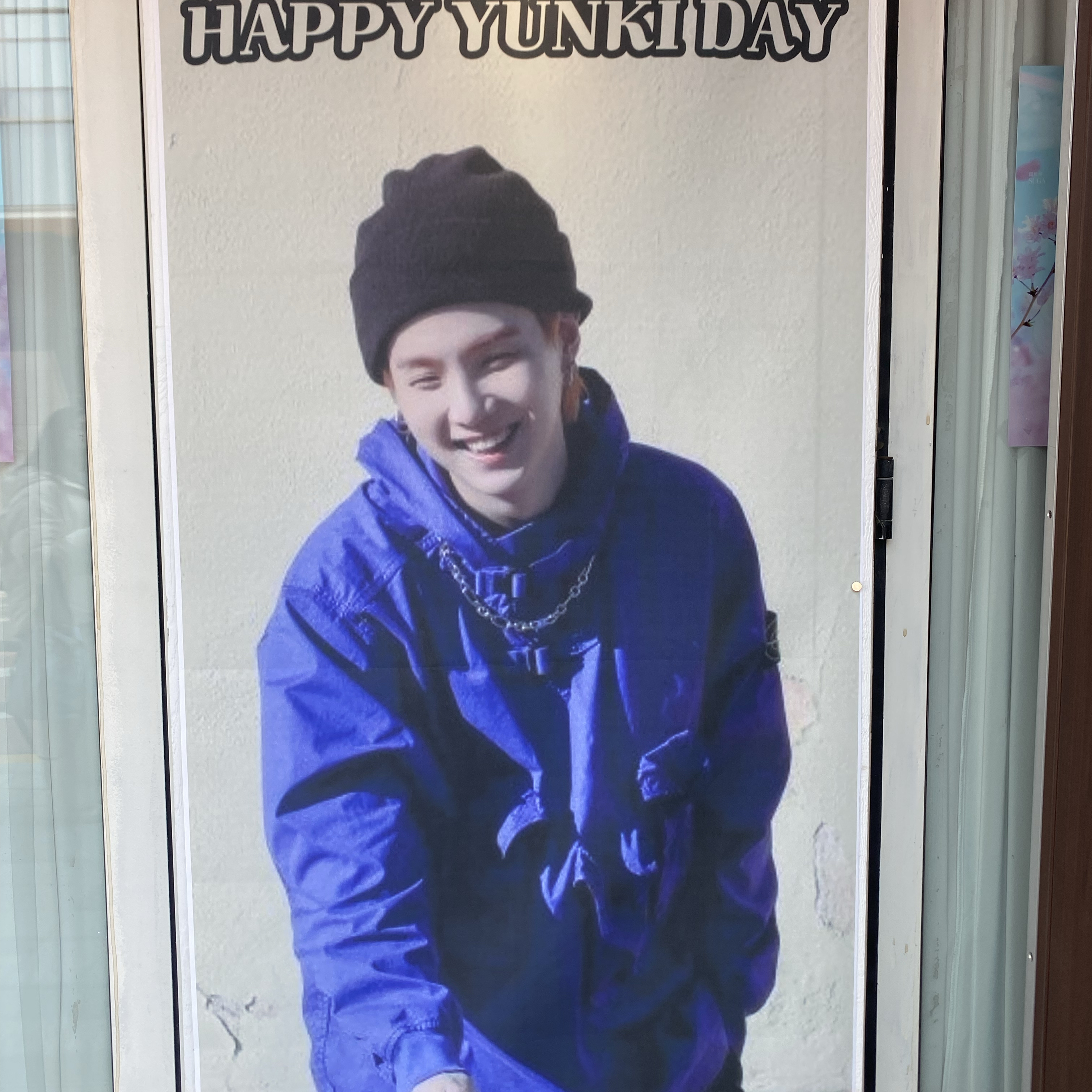 A moment captured by SUGA (BTS)'s fan