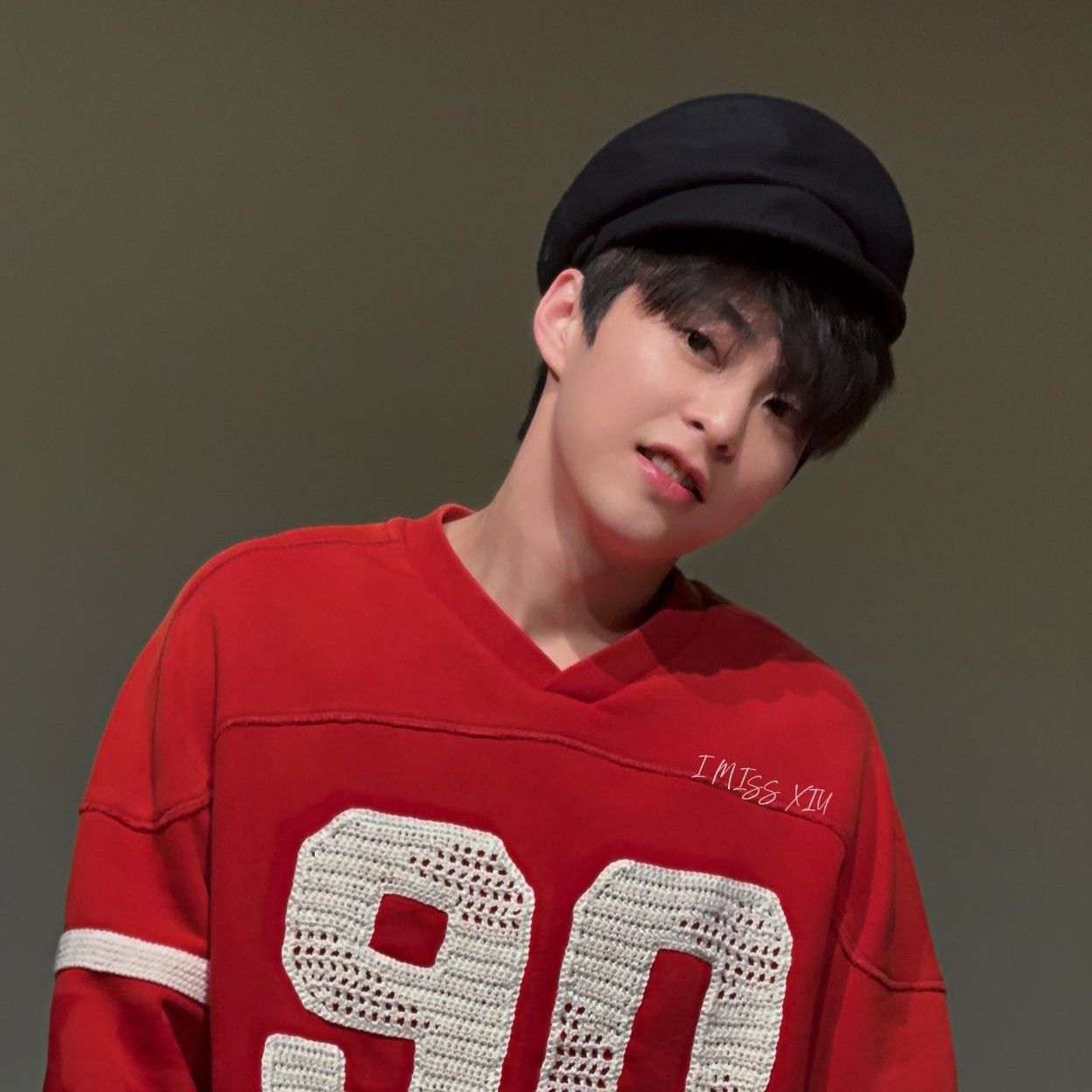 Behind-the-scenes cut of Xiumin (EXO)