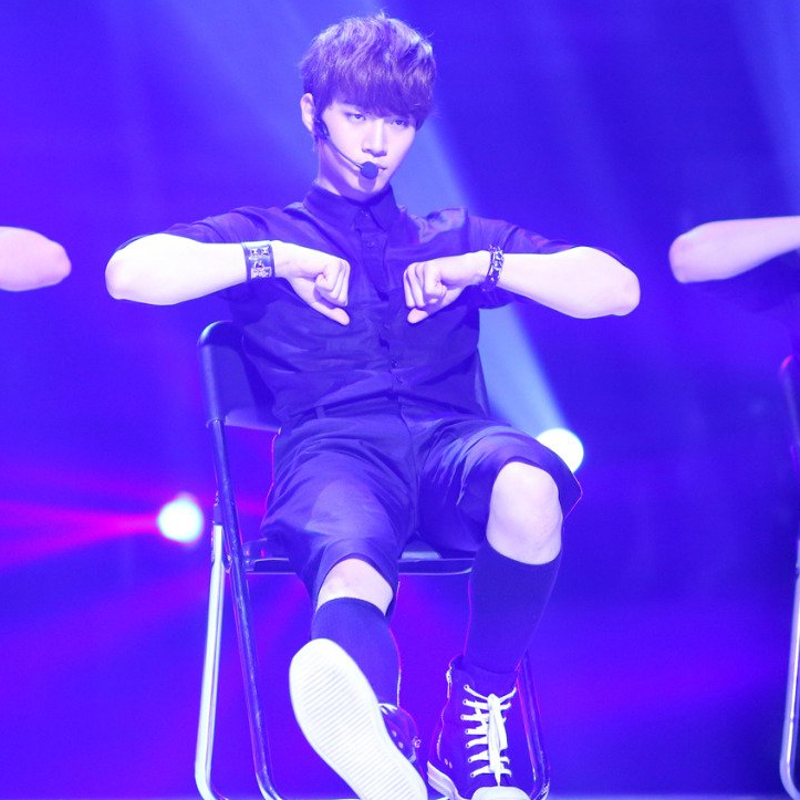 Recent activity shot of Junho (2PM)