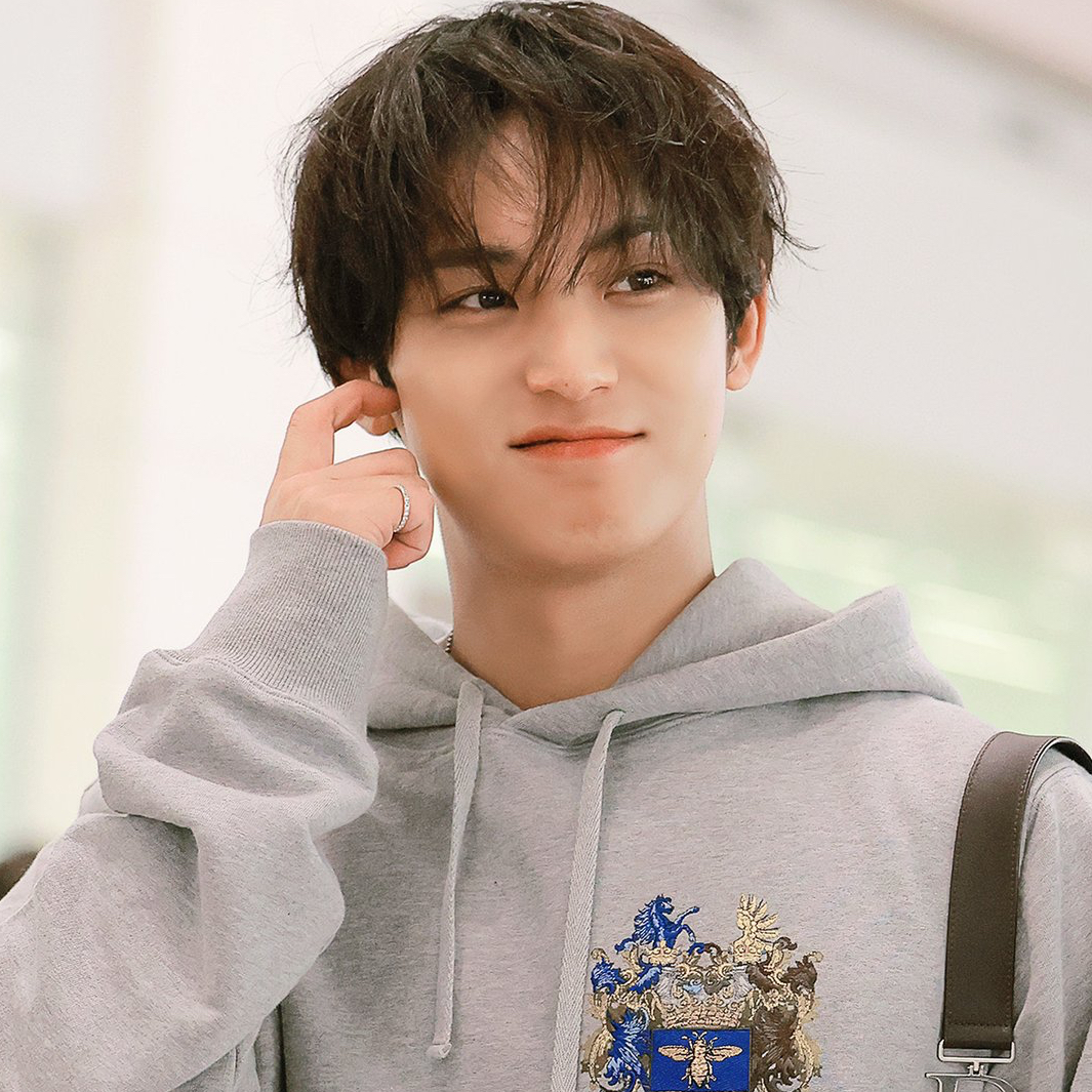 Recent activity shot of Mingyu (SEVENTEEN)