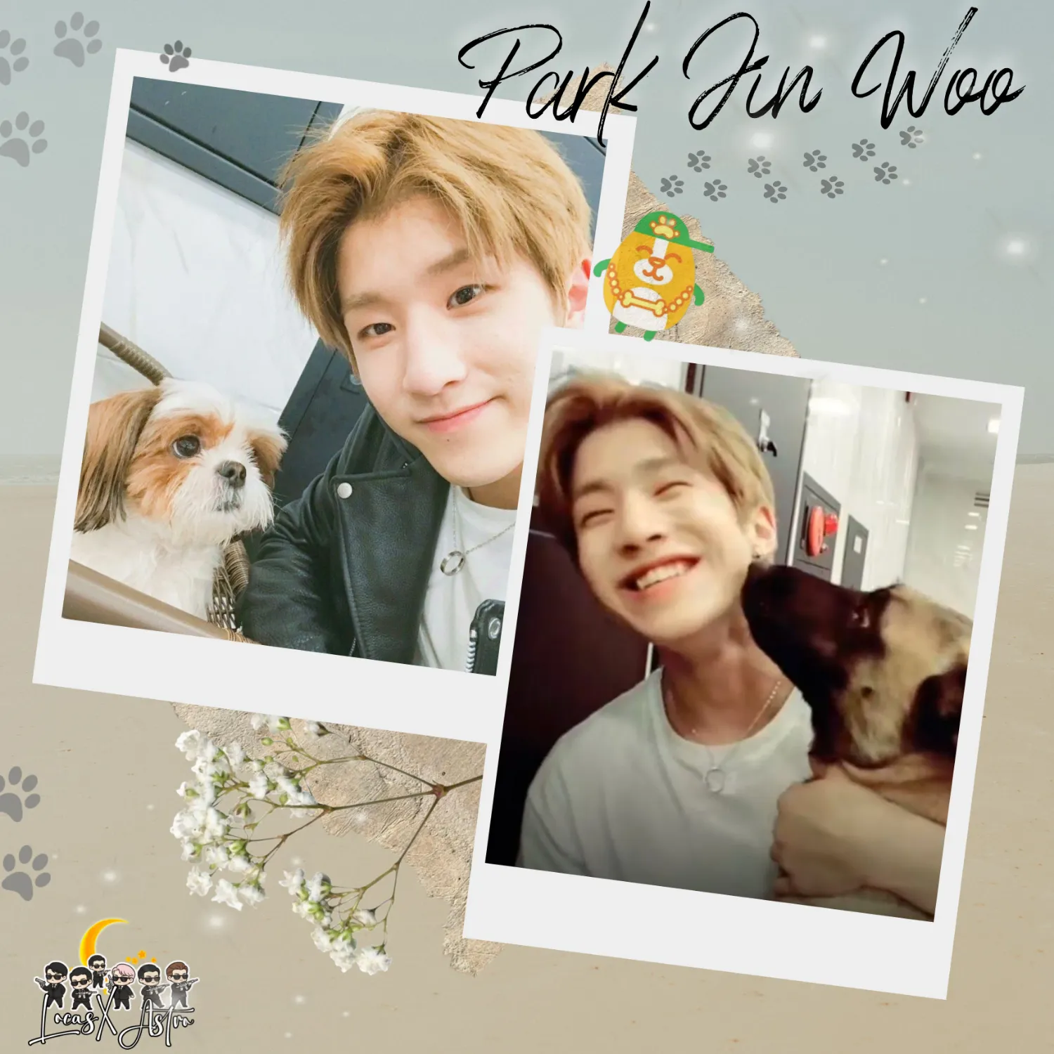 Recent activity shot of Jinjin (ASTRO)