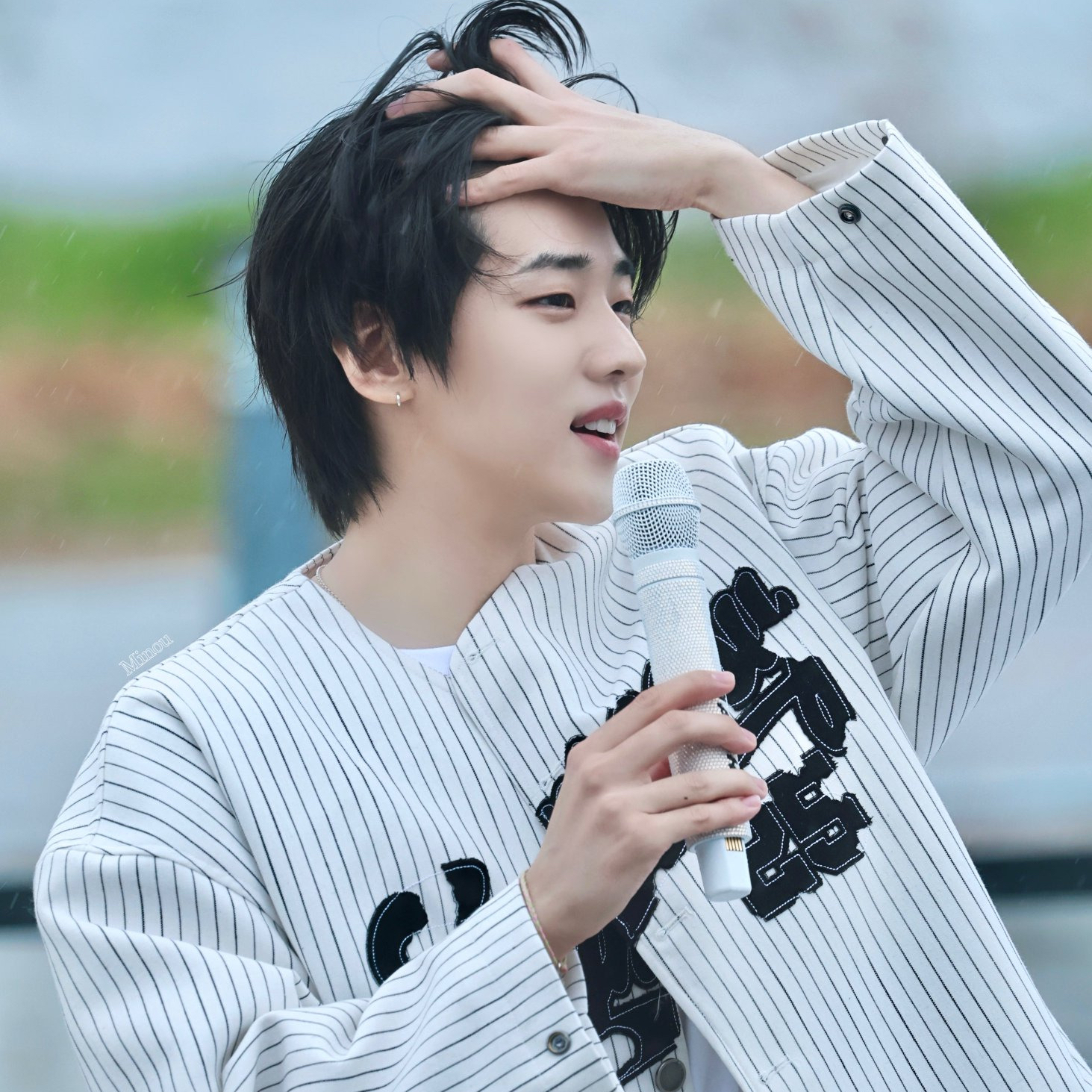 Recent activity shot of Jaechan (DKZ)