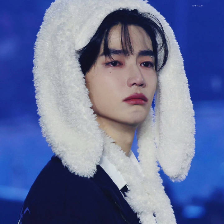 A moment captured by Zhang Hao's fan