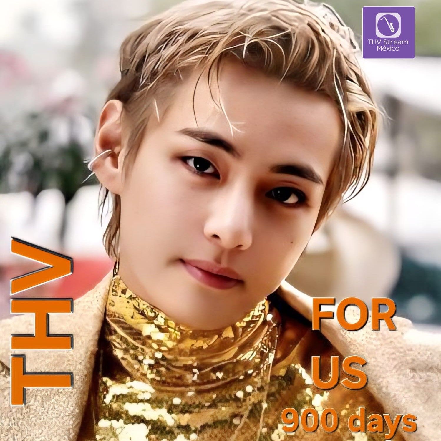 A moment captured by V (BTS)'s fan