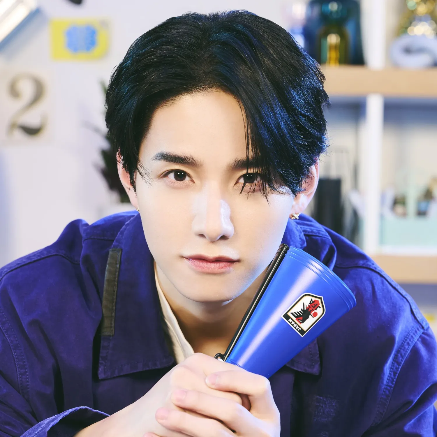 Recent activity shot of Sato Keigo (JO1)