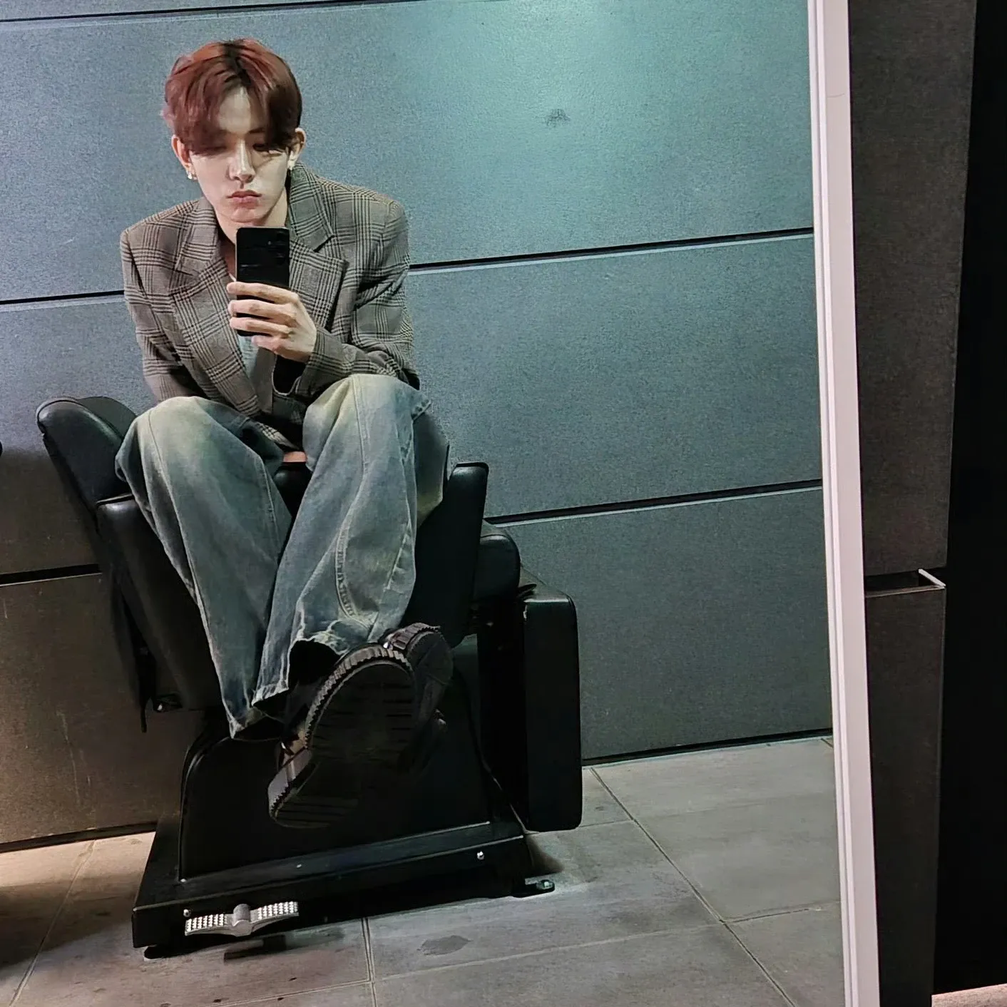 Evan粉丝拍下的瞬间