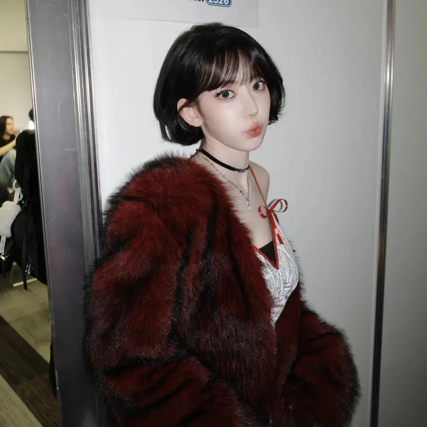 Behind-the-scenes cut of Sakura (LE SSERAFIM)