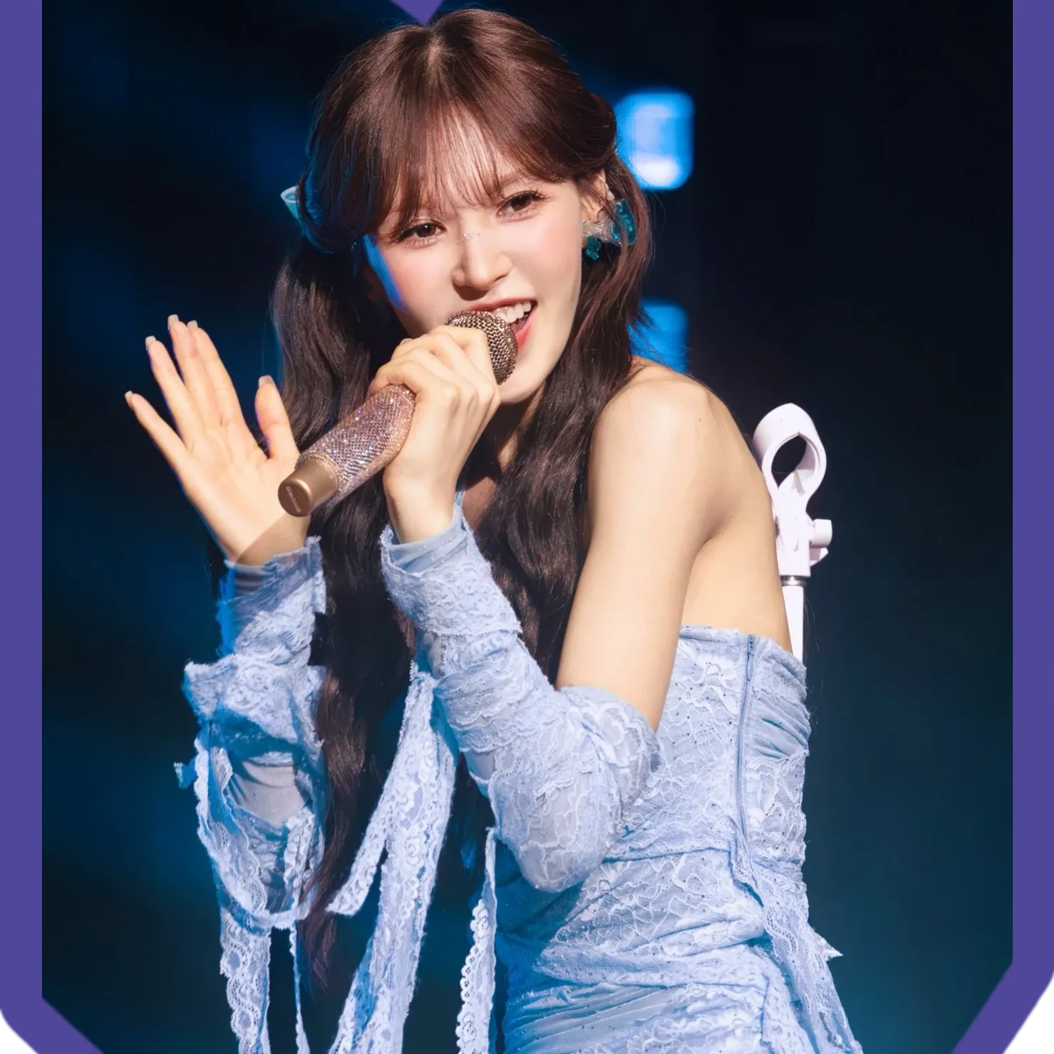 A moment captured by Wendy (Red Velvet)'s fan