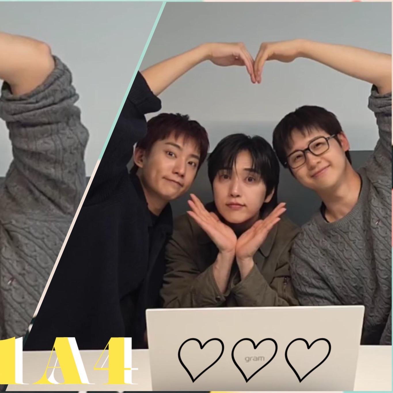 Momen yang diabadikan oleh penggemar B1A4