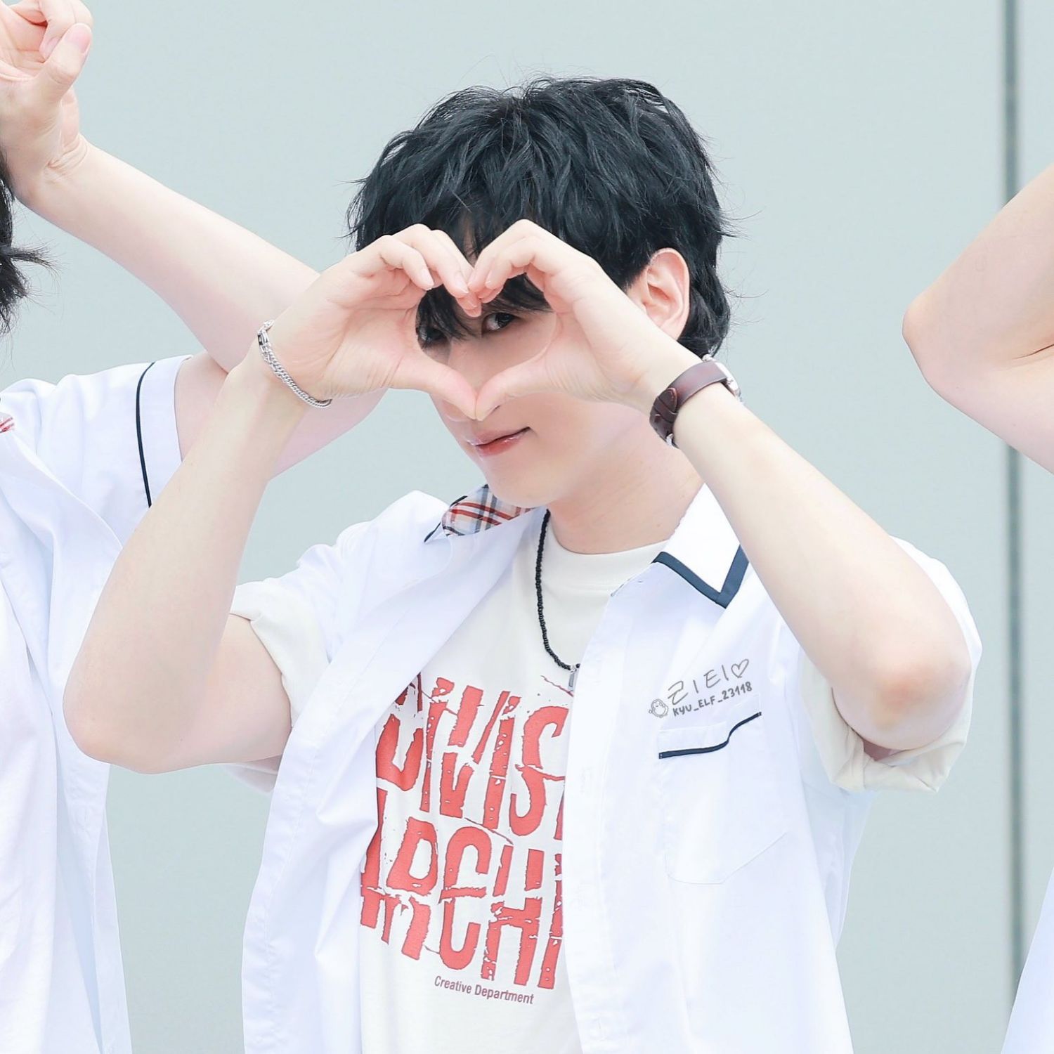 A moment captured by Eunhyuk (Super Junior)'s fan