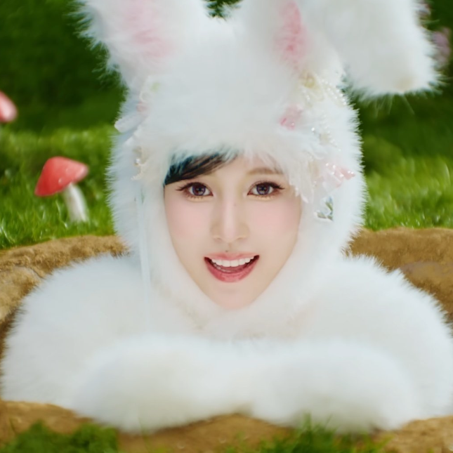 Mina (TWICE)粉絲拍下的瞬間