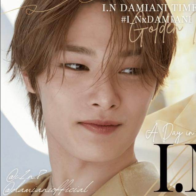 A moment captured by I.N (Stray Kids)'s fan