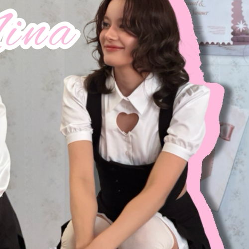 Recent activity shot of Nina (NiziU)