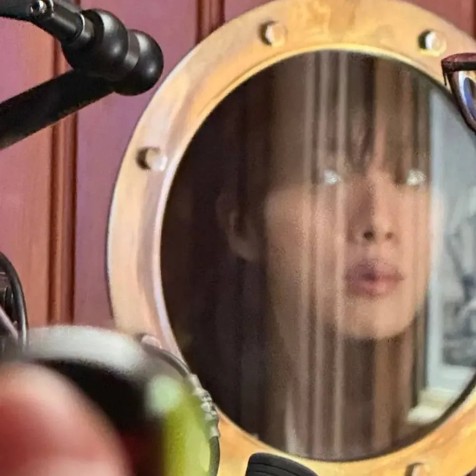 A moment captured by Jin (BTS)'s fan