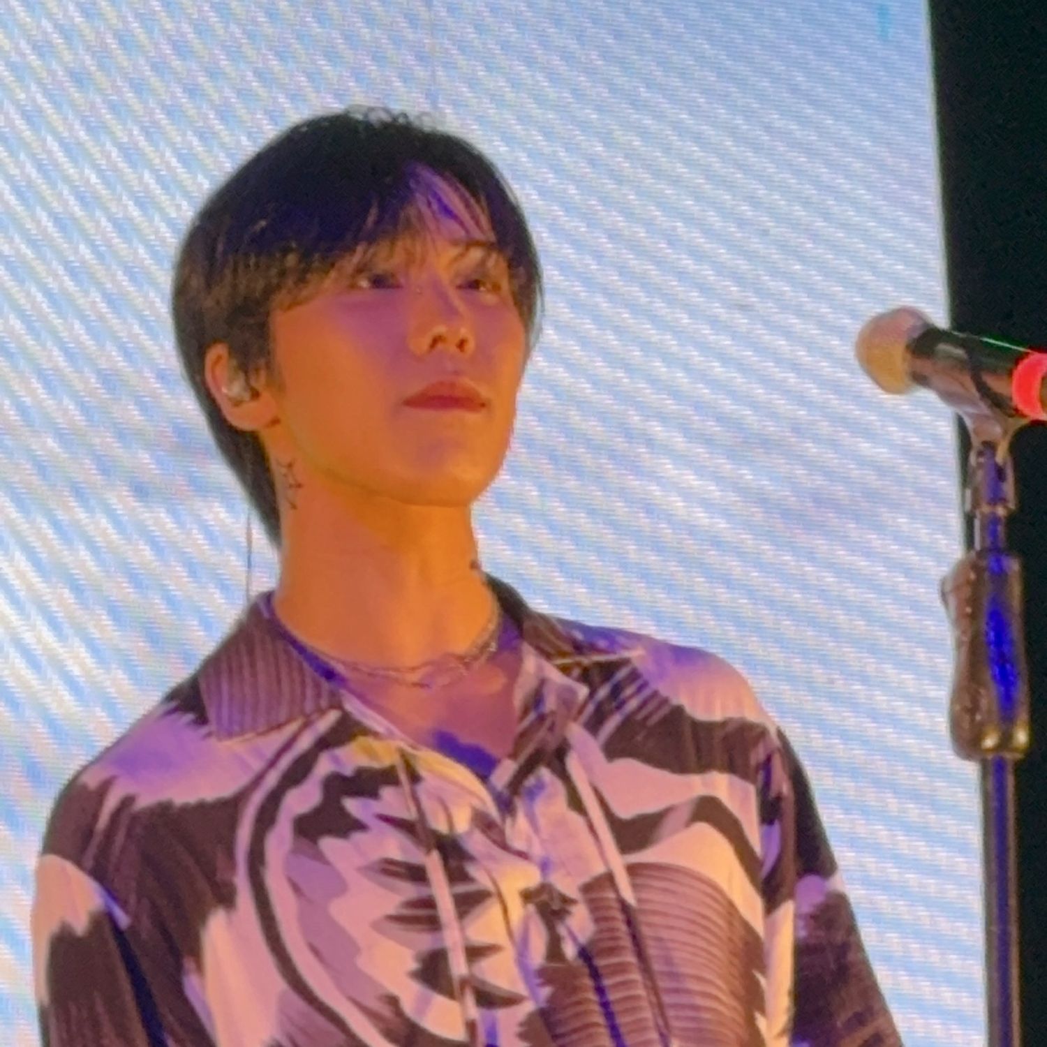 A moment captured by Rocky's fan