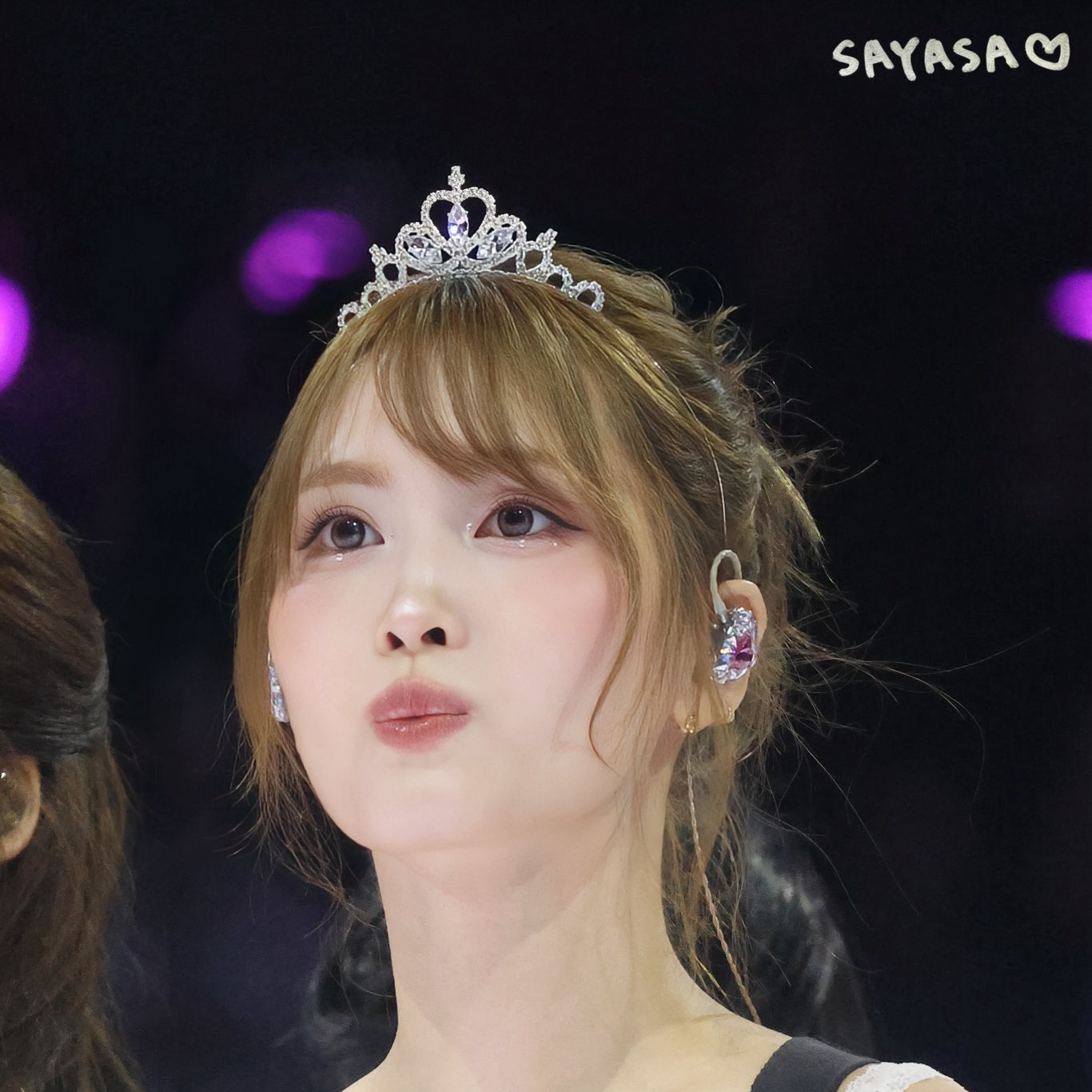 A moment captured by Momo (TWICE)'s fan