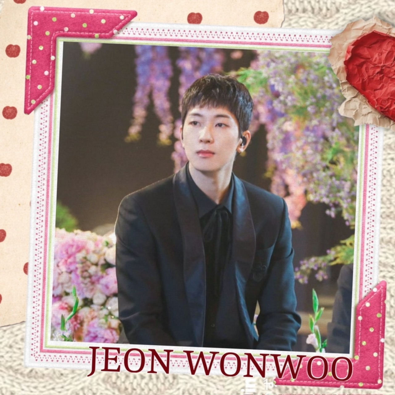 Behind-the-scenes cut of Wonwoo (SEVENTEEN)