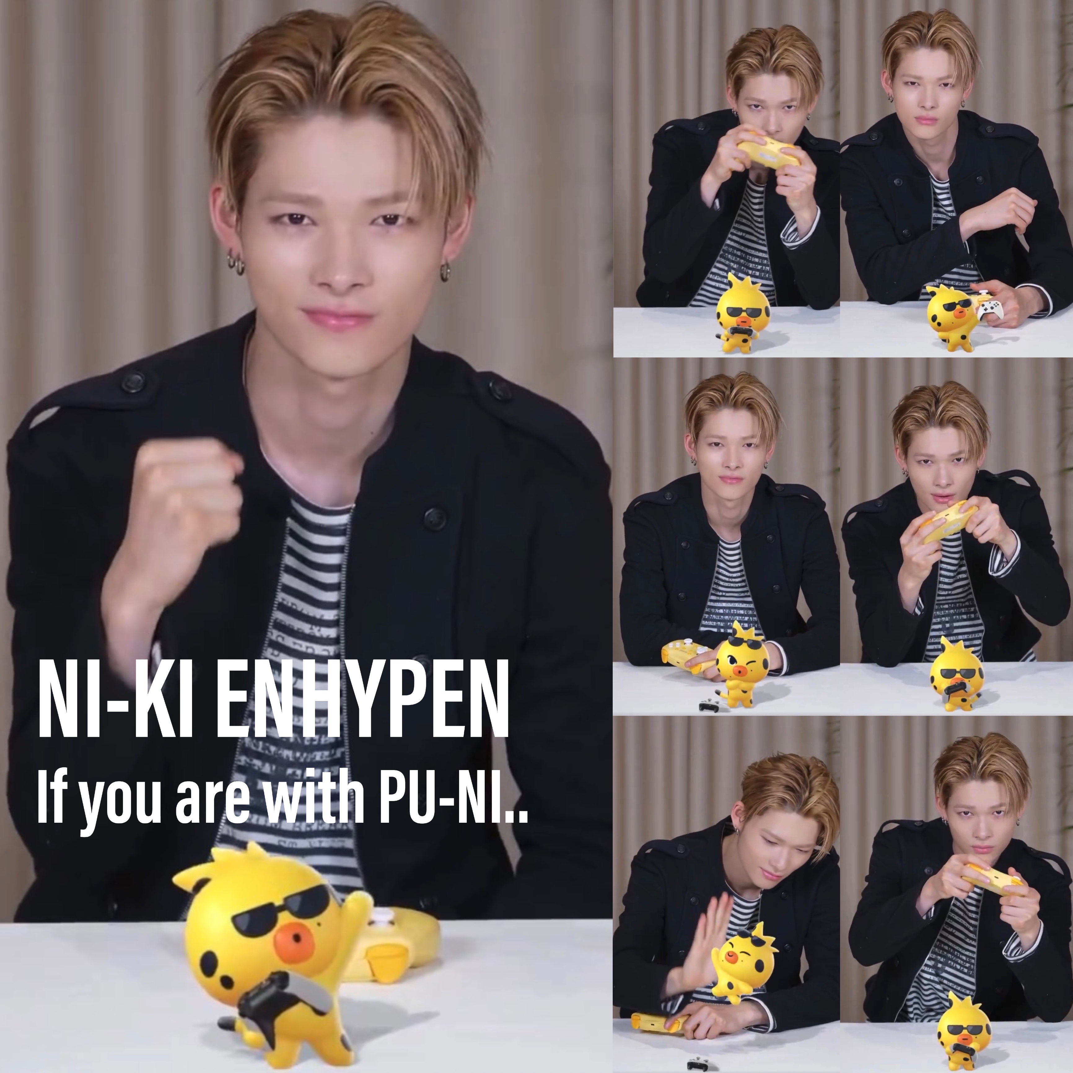 A moment captured by NI-KI (ENHYPEN)'s fan