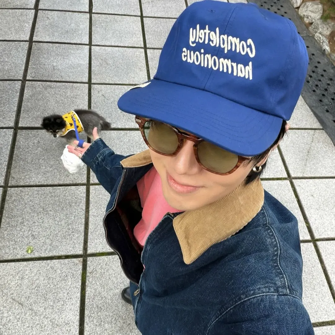 Behind-the-scenes cut of Yesung (Super Junior)