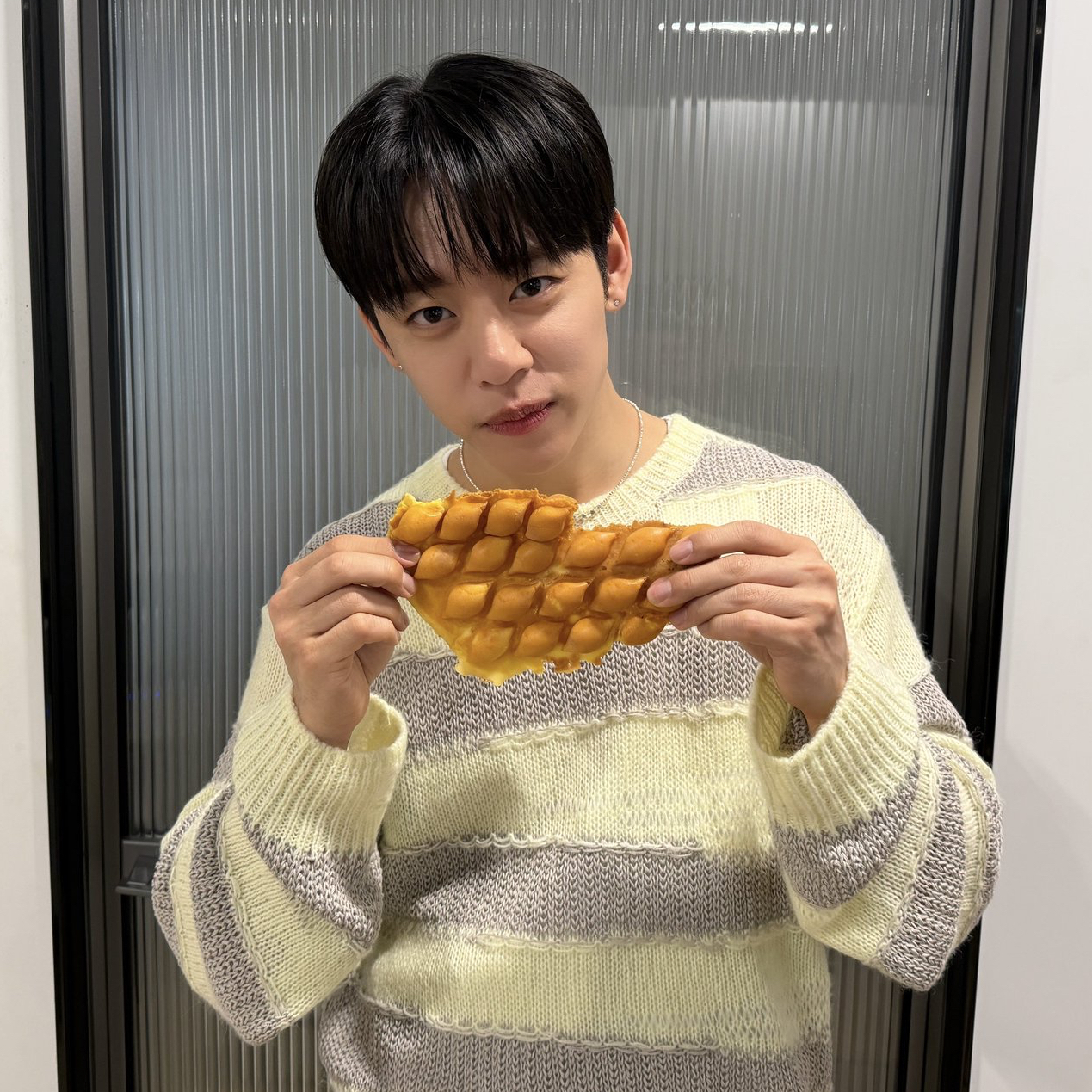 Recent activity shot of Daehyun (B.A.P)