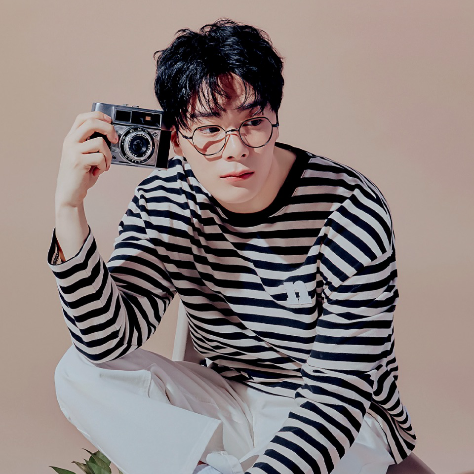 Recent activity shot of Moonbin (ASTRO)