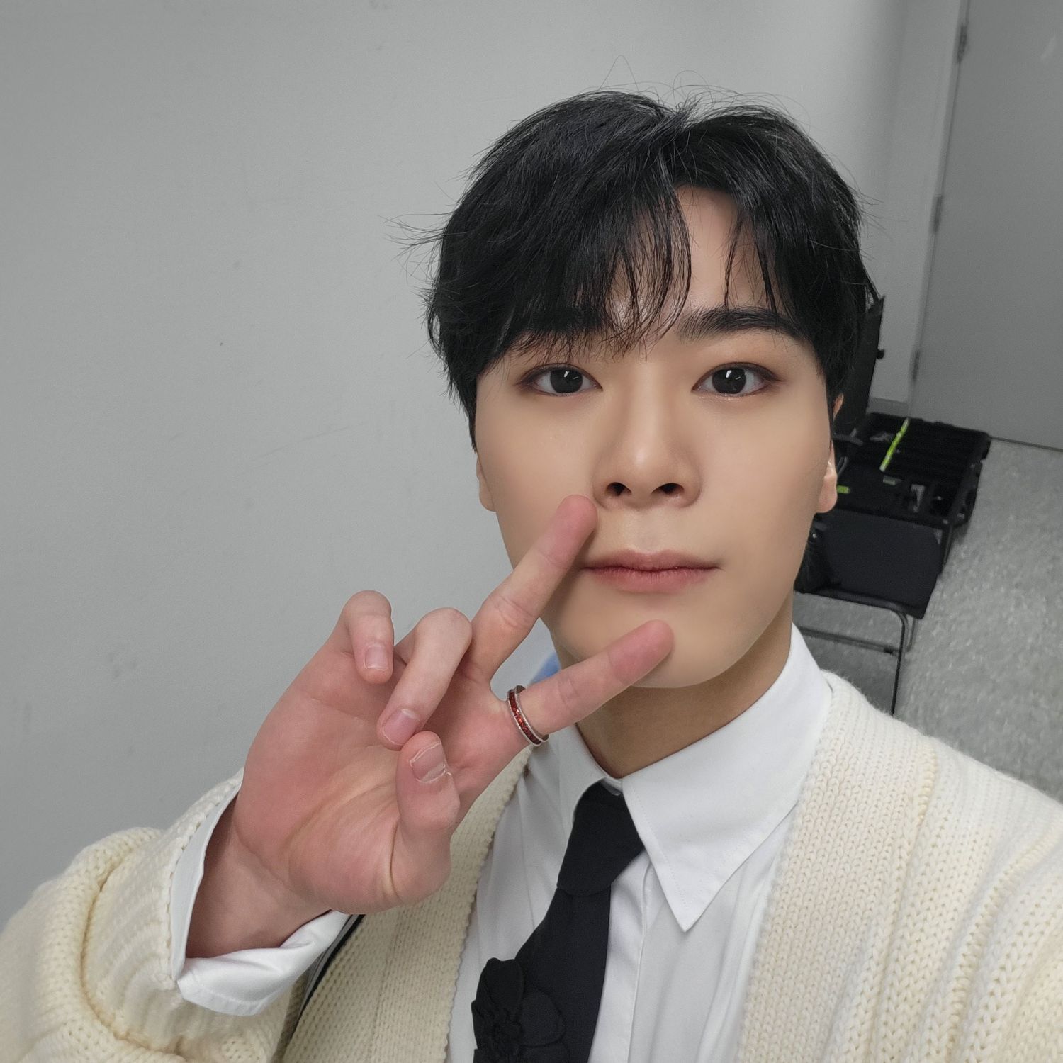 Recent activity shot of Moonbin (ASTRO)