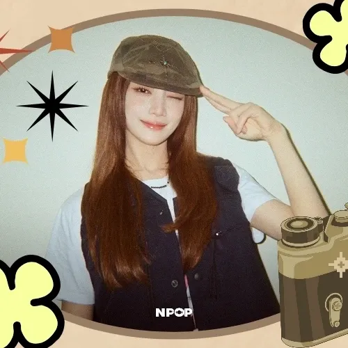 Recent activity shot of Minnie (i-dle)