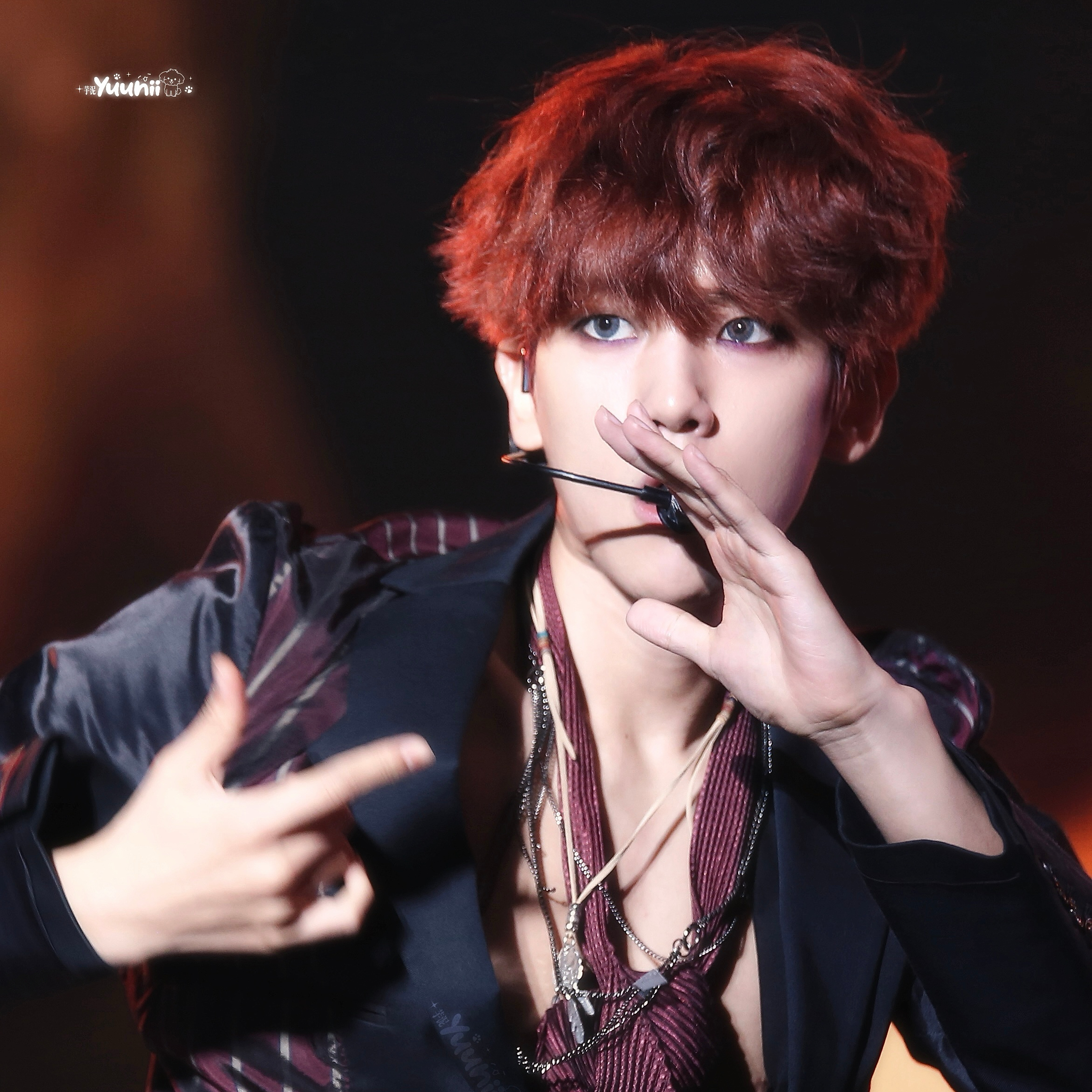 Momen yang diabadikan oleh penggemar Baekhyun (EXO)