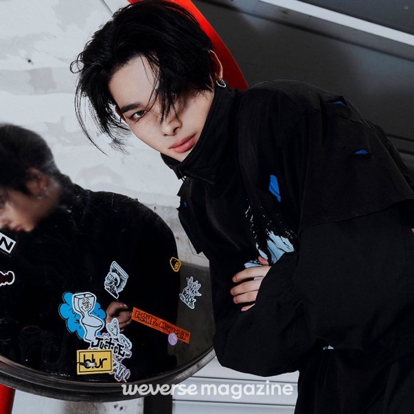 A moment captured by NI-KI (ENHYPEN)'s fan