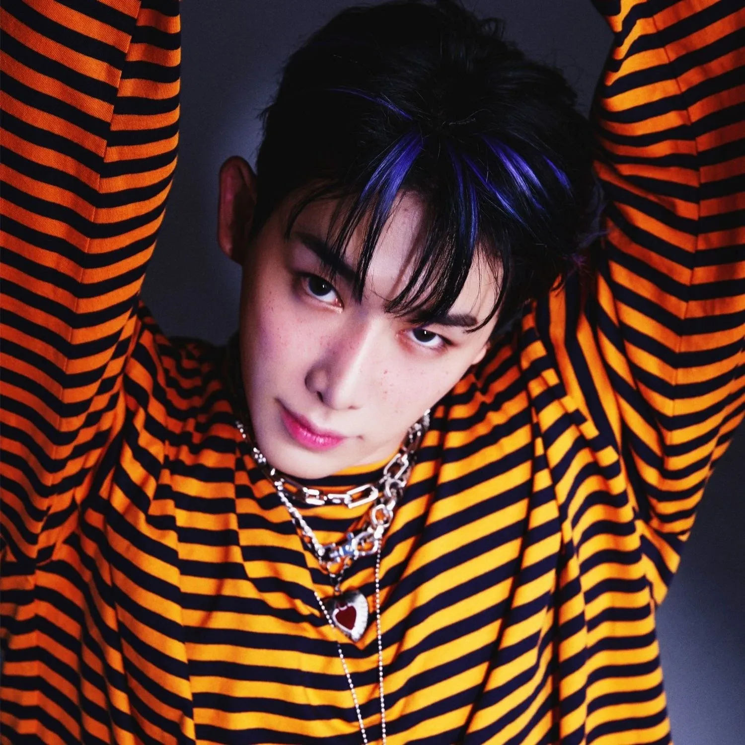 Momen yang diabadikan oleh penggemar Wonho