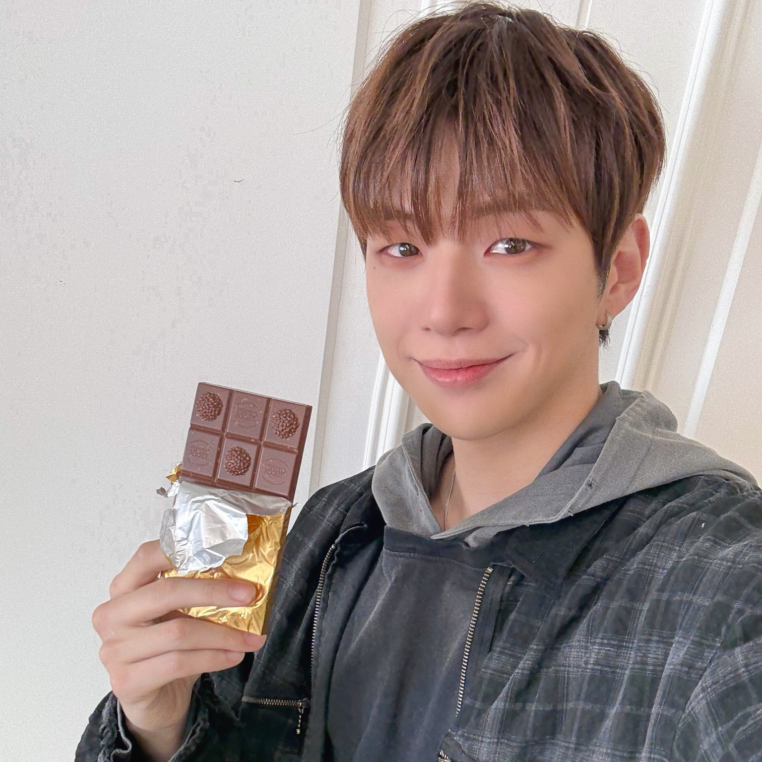Recent activity shot of Kang Daniel