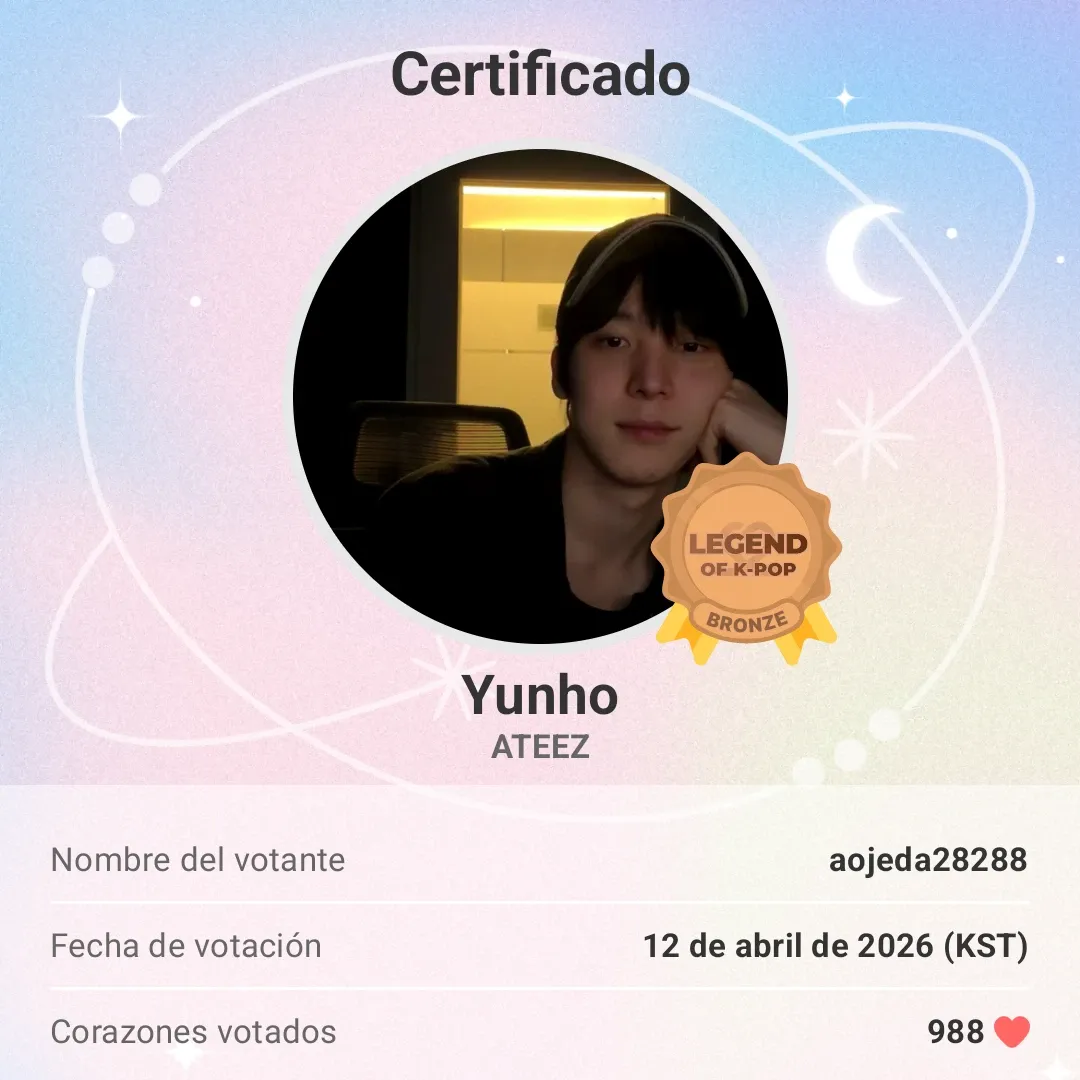 Latest photo of Yunho (ATEEZ)