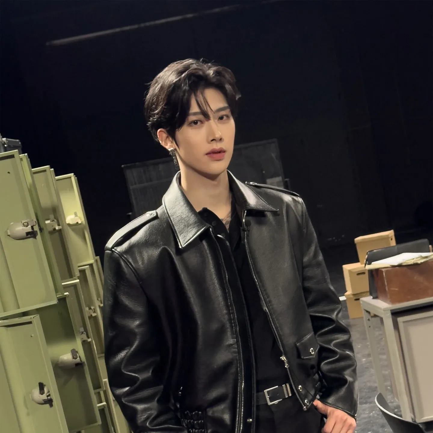 A moment captured by Ricky's fan