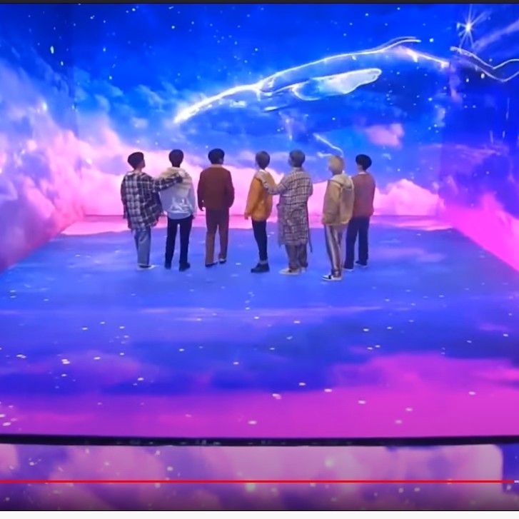 A moment captured by BTS's fan