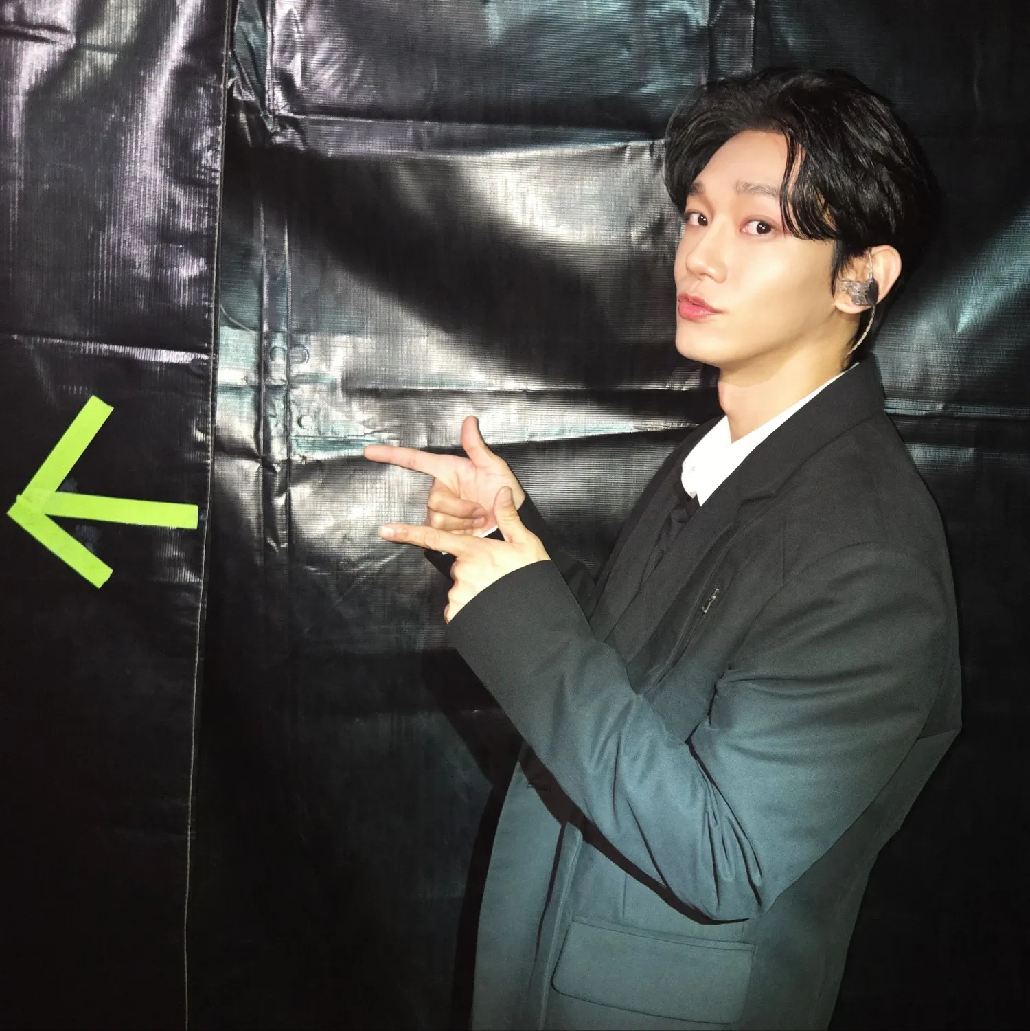 Recent activity shot of Chen (EXO)