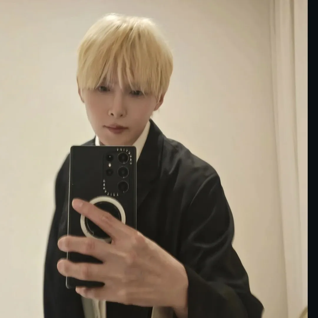 Behind-the-scenes cut of Ryeowook (Super Junior)