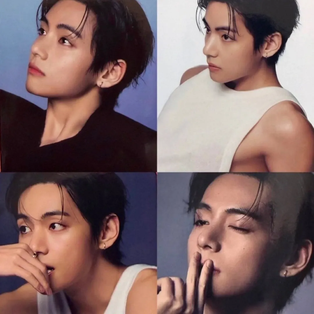 A moment captured by V (BTS)'s fan