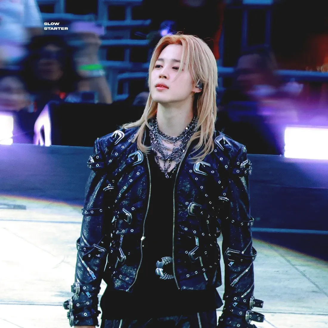 Recent activity shot of Jimin (BTS)