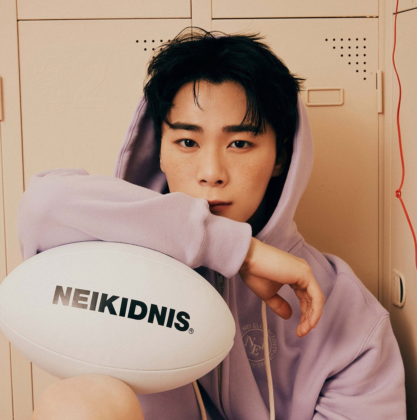 Recent activity shot of Moonbin (ASTRO)